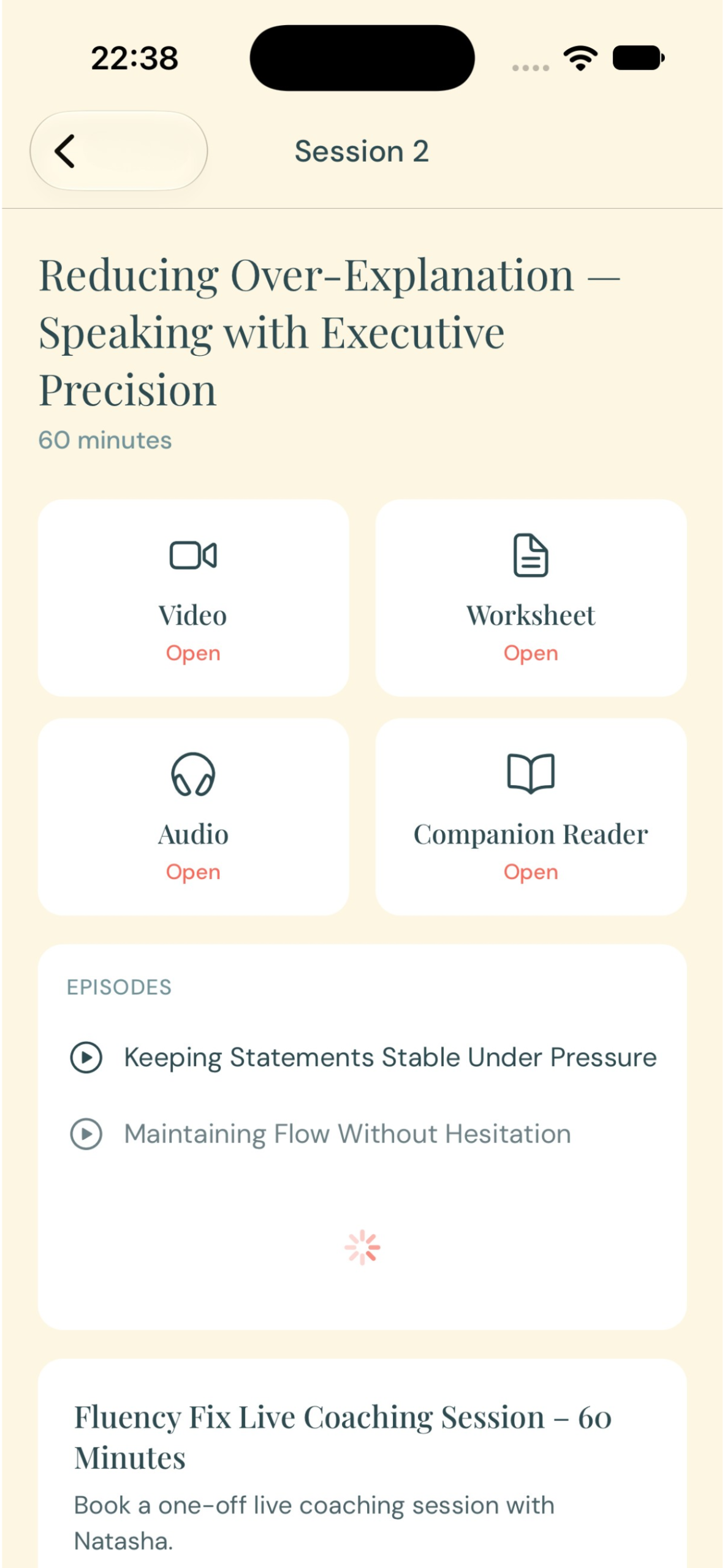 Fluency Fix app — Elena at the Edge companion reader